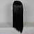 cheap Black &amp; African Wigs-Synthetic Wig Straight Natural Straight  Straight Wig Long Natural Black #1B Synthetic Hair Women&#039;s Middle Part Black