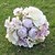 رخيصةأون أزهار الزفاف-زهور الزفاف باقات زفاف حرير 9.84&quot;(Approx.25cm)