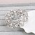 ieftine Brățări-Cristal Brățări Bangle Leaf Shape Natură Cristal Bijuterii brățară Argintiu Pentru Nuntă Petrecere