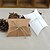 abordables Cajas de dulces de boda-Boda Tema Clásico Cajas de regalos Papel de tarjeta Cintas 50