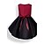 cheap Dresses-Girls&#039; Short Sleeve Floral Solid Colored Embroidered 3D Printed Graphic Dresses Floral Bow Cotton Dress Summer Spring Toddler