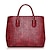 preiswerte Taschensets-Damen Taschen Andere Lederart Bag Set 6 Stück Geldbörse Set Rüschen Rote / Beige / Braun / Beutel Sets