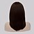 billiga äldre peruk-Syntetiska peruker Vågigt Vågigt Peruk Mellan Brun Syntetiskt hår Dam Brun