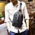 cheap Sling Shoulder Bags-Men&#039;s Bags PU leatherette Sling Shoulder Bag Zipper for Casual Fall Black