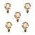 billige Glødepærer-5stk 40 W E26 / E27 G80 Varm hvid 2200-2700 k Kontor / Business / Dæmpbar / Dekorativ Glødelampe Vintage Edison pære 220-240 V