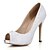 cheap Women&#039;s Heels-Women&#039;s Heels Stiletto Heel Peep Toe PU(Polyurethane) Comfort Summer Gold / Silver / Wedding / Party &amp; Evening / Dress / Party &amp; Evening