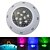cheap Underwater Lights-Submersible Lights Underwater Lights Garden Light Outdoor Lighting Waterproof / Easy Install / Decorative RGB 24 V Outdoor Lighting 9 LED Beads