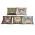 cheap Throw Pillows &amp; Covers-5 pcs Linen Natural/Organic Pillow Case Pillow Cover, Solid Textured Casual Beach Style Euro Bolster Traditional/Classic Retro