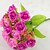 tanie Sztuczne kwiaty-poliester nowoczesny styl stołowy kwiat 1bukiet 22cm/9&quot;