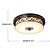 billige GCC Flushmounts og semi-flushmounts-40 cm led innfeltlamper metallbronse moderne moderne 110-120v / 220-240v