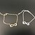 cheap Bracelets-Women&#039;s Chain Bracelet Floating Infinity Ladies Bohemian Basic Fashion Boho Alloy Bracelet Jewelry Gold / Silver For Christmas Gifts Wedding Party Birthday Engagement Daily