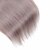 baratos Extensões de cabelo com gancho-Com Presilha Extensões de cabelo humano Liso Cabelo Humano Extensões de Cabelo Natural Âmbar Preto / Cinza