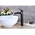 cheap Faucet Sets-Faucet Set - Waterfall Oil-rubbed Bronze Centerset Single Handle One HoleBath Taps