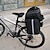 billiga Väskor till pakethållaren-20l cykelväska väska axelväska cykelställväska multifunktionell kompakt cykelväska canvas cykelväska cykelväska camping / vandring cykling / cykel