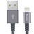 abordables Cables y cargadores-USB 2.0 / Iluminación Adaptador de cable USB Cable / Cable de Carga / Cable Cargador Trenzado Cable Para iPad / Apple / iPhone 100 cm Nailon