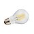 billige Lyspærer-GMY® 1pc 6W 650-750lm E26 LED-glødepærer A60(A19) 4 LED perler COB Kjølig hvit 110-130V