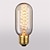 billige Glødelampe-1pc 40 W E26 / E27 T45 Varm hvit 2300 k Kontor / Bedrift / Dekorativ Glødende Vintage Edison lyspære 220-240 V