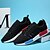 baratos Sapatos Desportivos para Homem-Masculino Conforto Tecido Verão Outono Atlético Casual Caminhada Conforto Preto Azul Escuro Branco/Preto