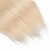 abordables Extensiones de cabello con clip-Con Clip Extensiones de Pelo Natural Recto Pelo Natural Blonde