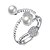 cheap Rings-Women&#039;s Ring Silver Sterling Silver Imitation Pearl Zircon Stylish Wedding Party Special Occasion Party / Evening Daily Casual Costume