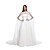 cheap Wraps &amp; Shawls-Capes Lace / Tulle Wedding / Party Evening Women&#039;s Wrap With Lace / Button