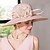 cheap Headpieces-Silk / Velvet Hats with 1 Wedding / Special Occasion Headpiece