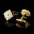 cheap Men&#039;s Accessories-Cufflinks Classic Gift Boxes &amp; Bags Fashion Brooch Jewelry Golden For Party Business / Ceremony / Wedding