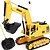 ieftine Mașini RC-RC Car 3813 2.4G Excavator 1:24 Motor Electric fără Perii Reîncărcabil / Telecomandă / Electric