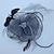 billige Fascinators-fjer / net fascinators kentucky derby hat / hovedbeklædning / fuglebur slør med blomster 1 stk bryllup / speciel lejlighed / teselskab hovedbeklædning