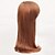 cheap Human Hair Capless Wigs-Human Hair Blend Wig Long Straight With Bangs Straight Machine Made Women&#039;s Medium Auburn#30 Strawberry Blonde / Light Blonde Jet Black #1