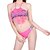 abordables Maillots de Bain Femme &amp; Bikinis-Bikinis Aux femmes Crochet Licou Acrylique Spandex