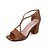 זול סנדלי נשים-נשים נעליים פליז קיץ רצועת T סנדלים הליכה עקב עבה בוהן מרובעת אבזם ל קזו&#039;אל שמלה שחור חאקי