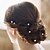 baratos Capacete de Casamento-Imitação de Pérola / Liga Ferramenta de cabelo / Pele de cabelo / Pino de cabelo com 1 Casamento / Ocasião Especial / Casual Capacete