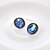 Недорогие Набор украшений-Women&#039;s Crystal Necklace / Earrings Ladies Personalized Euramerican Indian Elizabeth Locke Crystal Earrings Jewelry Blue For Wedding Party Daily