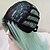 abordables Perruques Synthétiques Sans Bonnet-Perruque Synthétique Droit Européen Droite Perruque Long Vert Cheveux Synthétiques Femme Résistant à la chaleur Cheveux Colorés Vert