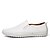 cheap Men&#039;s Slip-ons &amp; Loafers-Men&#039;s Loafers &amp; Slip-Ons Comfort Loafers Comfort Shoes Driving Shoes Casual Office &amp; Career Walking Shoes Nappa Leather White Black Brown Fall Spring Summer / Split Joint