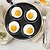 cheap Novelty Kitchen Tools-Non-stick Egg Pan with 4 Holes Fried Egg Pan 24CM Divided Fried Eggs Pancakes