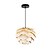 זול אורות תליון-מנורות תלויות תאורה כלפי מטה עץ עץ / במבוק עץ / במבוק מעצבים 220-240V