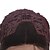 abordables Perruques synthétiques à dentelle-Perruque Lace Front Synthétique Bouclé Bouclé Lace Frontale Perruque Moyen Noir de Jais Cheveux Synthétiques Femme Ligne de Cheveux Naturelle Noir