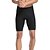 abordables Shorts, collants et pantalons pour hommes-TASDAN Homme Cuissard Rembourre Velo Cyclisme Vélo Cuissard  / Short Cuissard à bretelles Shorts Sous-vêtements Respirable La peau 3 densités Séchage rapide Des sports Couleur unie Noir Vélo Route