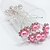 olcso Esküvői Fejdísz-Pearl Headwear / Hair Pin with Floral 1pc Wedding / Special Occasion Headpiece