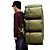 رخيصةأون حقائب الظهر والحقائب المتنوعة-90 L حمل حقيبة - مقاوم للماء, سريع جاف, يمكن ارتداؤها في الهواء الطلق التخييم والتنزه, رياضة وترفيه تيريليني, نايلون, أكسفورد أخضر, أسود