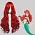 cheap Costume Wigs-Cosplay Costume Wig Synthetic Wig Curly Curly Wig Long Red Synthetic Hair Women&#039;s Red