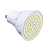 Недорогие Светодиодные споты-GU10 72LED 7W 2835SMD 500-700Lm LED Corn Light Warm White Cool White Natural White LED Spotlight  AC 110-120V