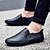 baratos Sapatilhas e Mocassins para Homem-Homens Mocassins e Slip-Ons Mocassins Comfort Sapatos Confortáveis Sapatos de Condução Casual Escritório e Carreira Caminhada Pele Napa Branco Preto Marron Outono Primavera Verão / Combinação