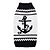 cheap Dog Clothes-Cat Dog Sweater Winter Dog Clothes White Costume Acrylic Fibers Sailor Casual / Daily Fashion XS S M L XL