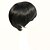 olcso Valódi hajból készült, sapka nélküli parókák-Emberi hajszelet nélküli parókák Emberi haj Egyenes Bob frizura / Bretonnal Oldalsó rész Rövid Géppel készített Paróka Női