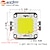 cheap Power Supply-1Group 50W 4500LM LED Light Integrated Project-Light Lamp With 50W 1500mA 10C5B Led Constant Current Driver Power Source (DC 22-40V Output)