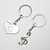 cheap Keychain Favors-Classic Theme Keychain Favors Stainless Steel Keychains - 6