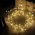 baratos Mangueiras de LED-10m Cordões de Luzes 100 LEDs Branco Quente RGB Branco Decoração do casamento de Natal Bateria / IP65
